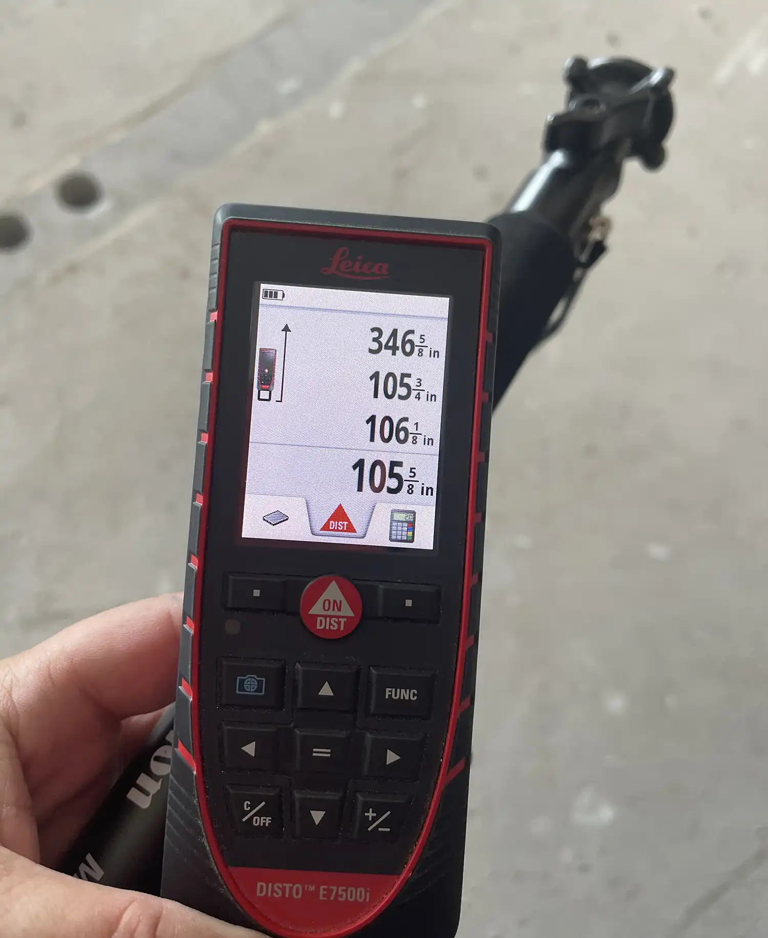 window-treatment-installer-professional Laser measuring ruler