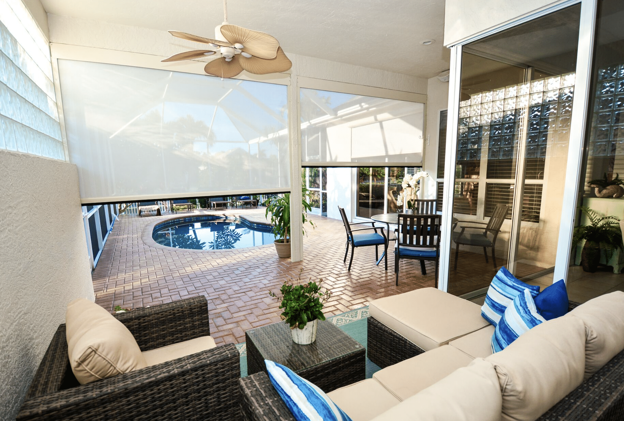 Motorized Outdoor Screens in Tampa: Reduce Heat, Glare & Make Outdoor Spaces Usable Year-Round