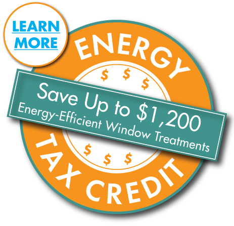 tax credit Shades In Place, graphic