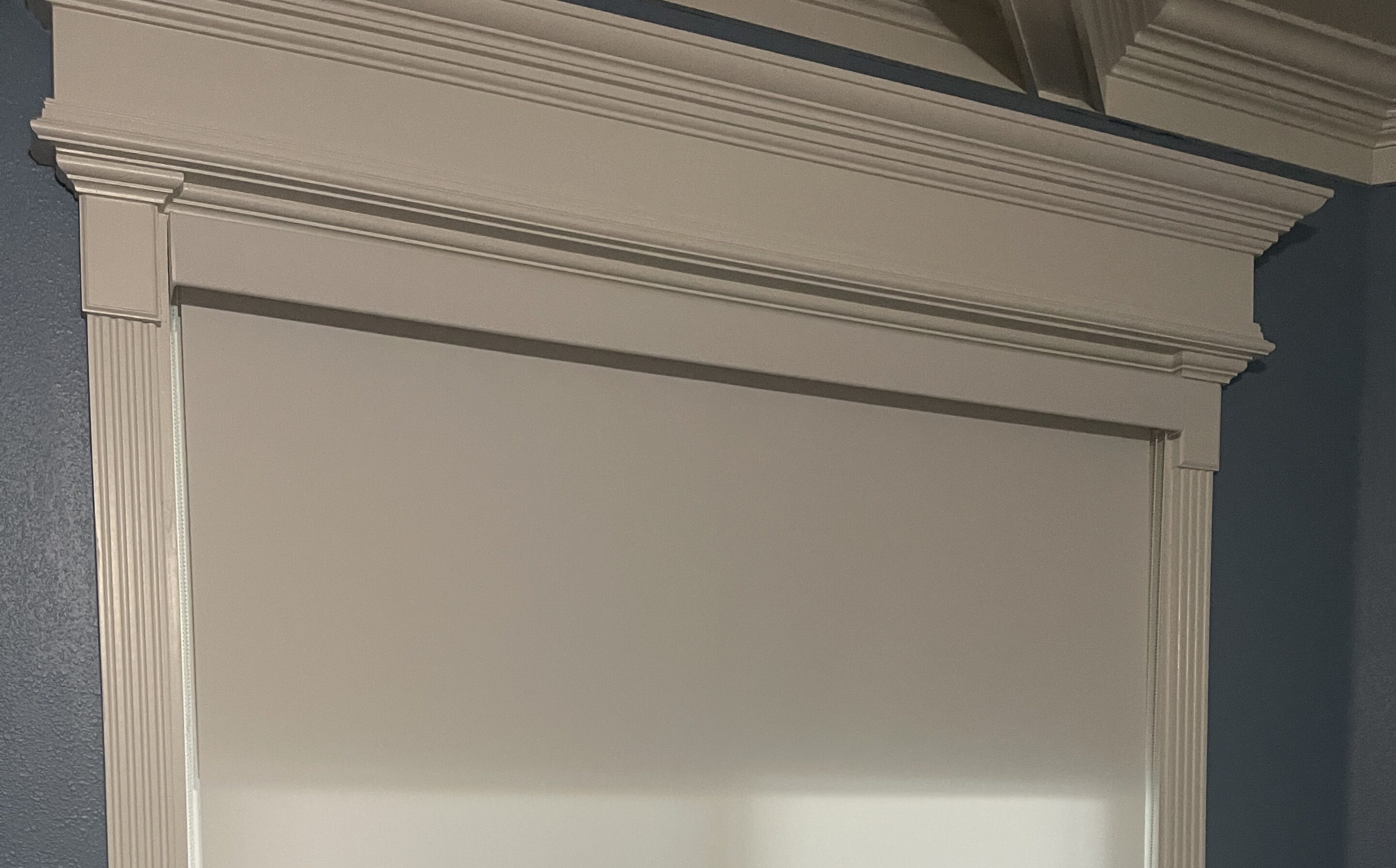 Shutters in bedroom